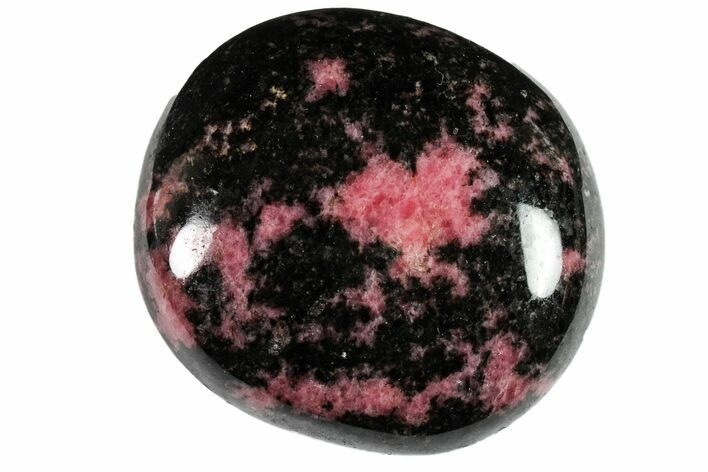 Polished Rhodonite Pebble #158699